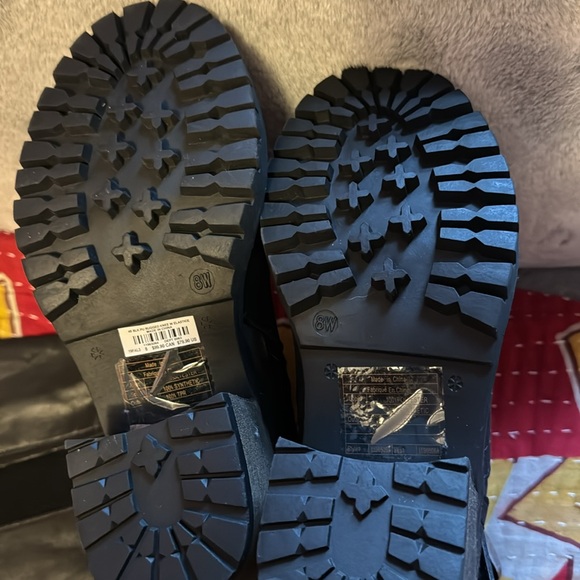 Black knee high boots.  Never worn.  Extra large calf (10”). - Picture 5 of 5